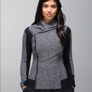 lululemon athletica Gray and Black Jacket